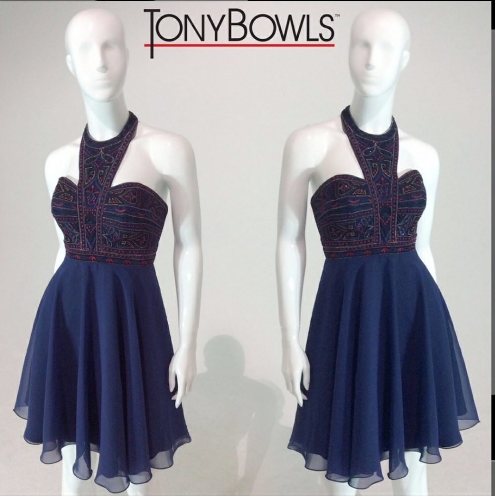 HOCO Tony Bowls short dress gown 4 cy - Picture 2 of 6